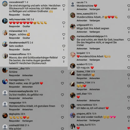 Halskette mit Emotionaler Botschaft